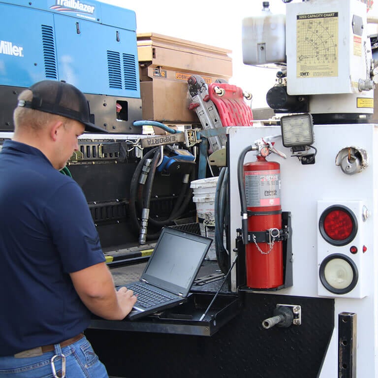Meridian Mobile Service truck